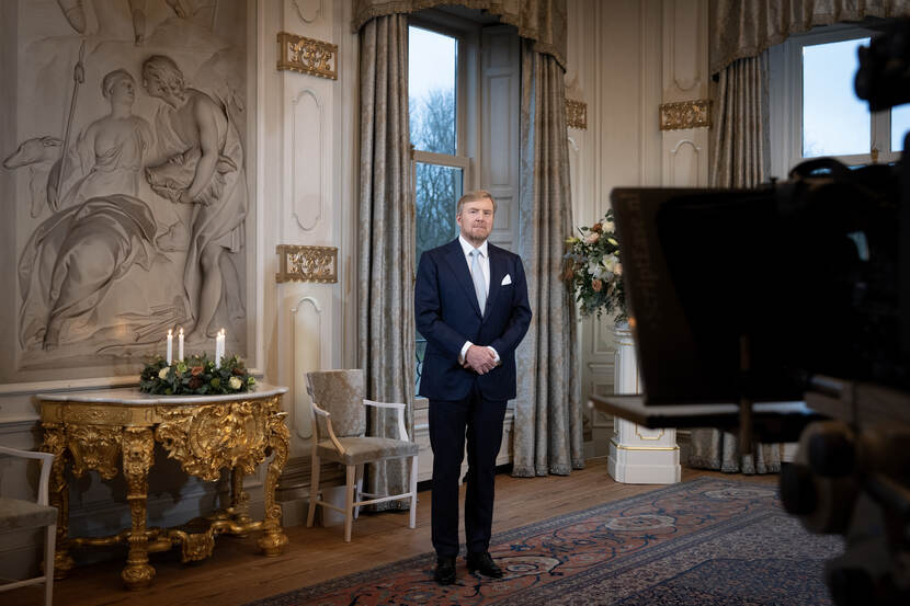Opname kersttoespraak 2023 Koning Willem-Alexander