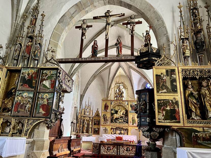 Parochiekerk van Sint-Joris in Spišská Sobota in Slowakije