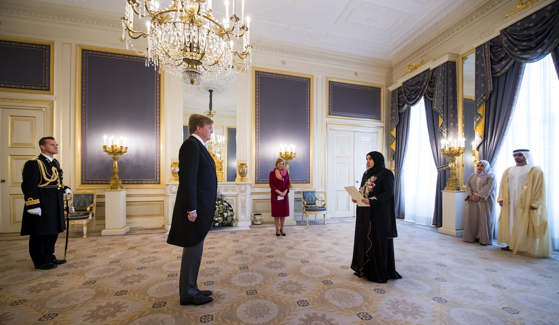 Geloofsbrieven ambassadeurs Uruguay, Verenigde Arabische