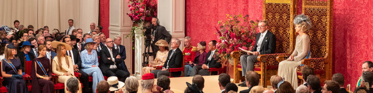 Koning spreekt Troonrede 2025 uit