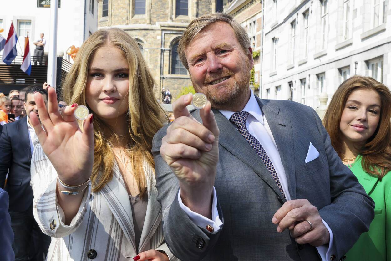Prinses van Oranje en Koning Willem-Alexander Koningsdag 2022