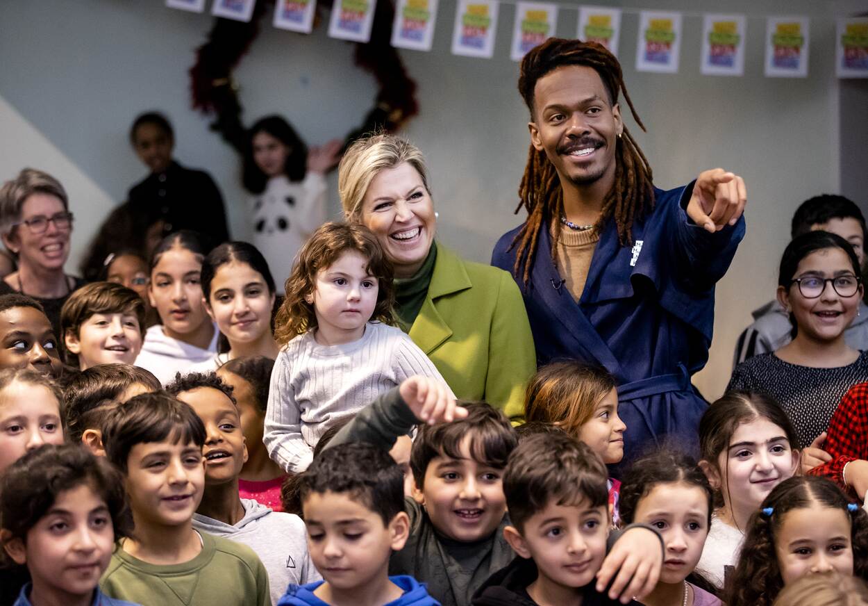 Koningin Máxima Méér Muziek in de Klas
