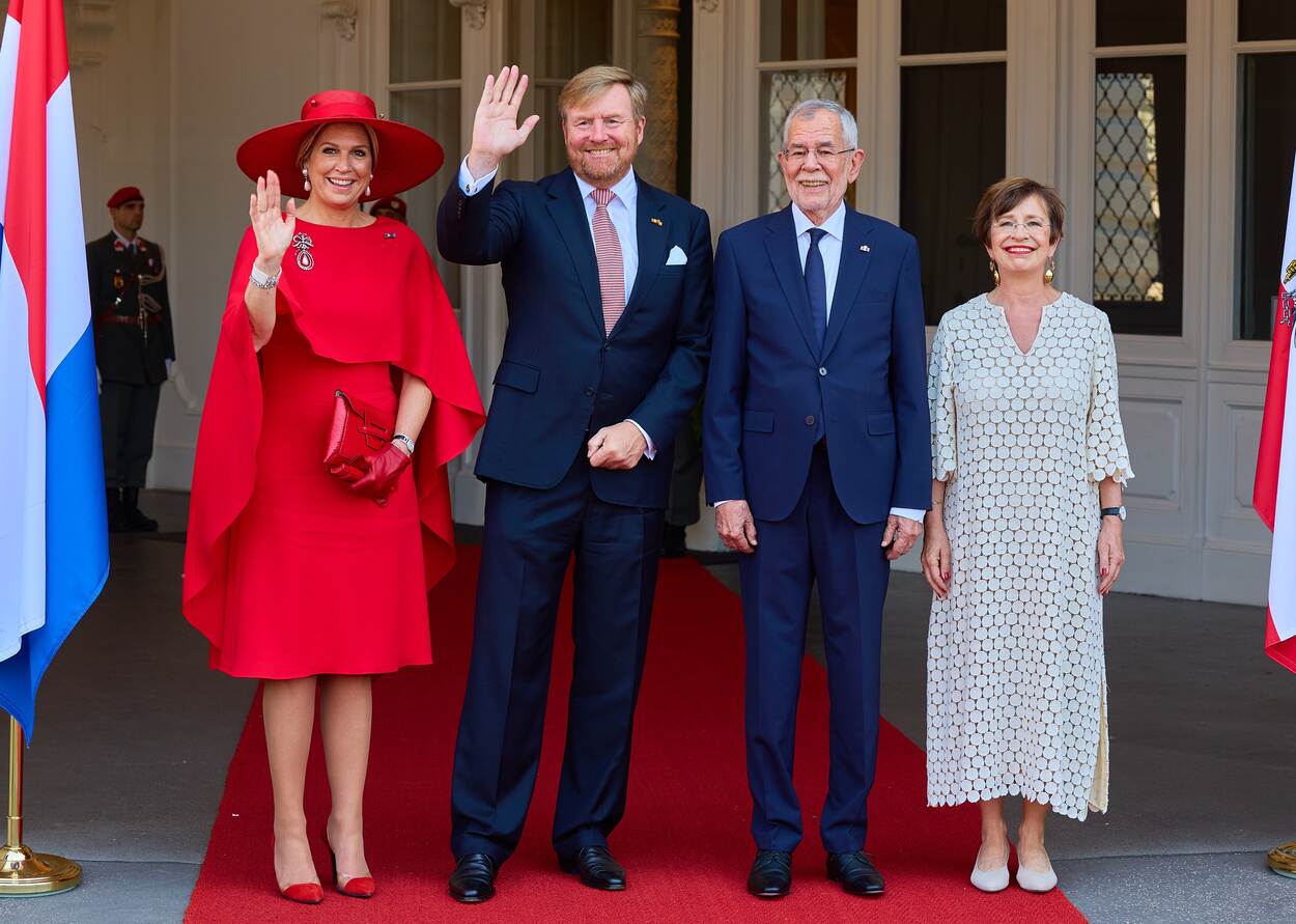 Koning Willem-Alexander en Koningin Máxima staatsbezoek Oostenrijk