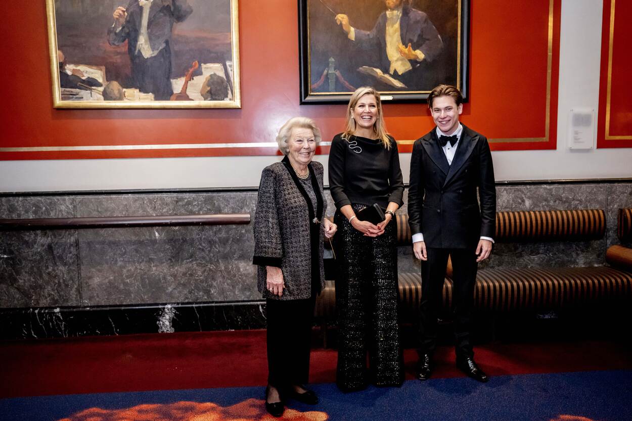Koningin Máxima, Prinses Beatrix en Klaus Mäkelä