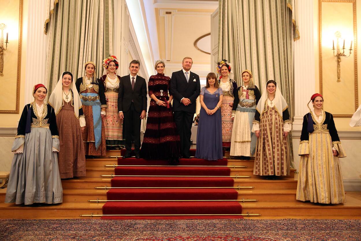Koning Willem-Alexander en Koningin Máxima op staatsbezoek in Griekenland