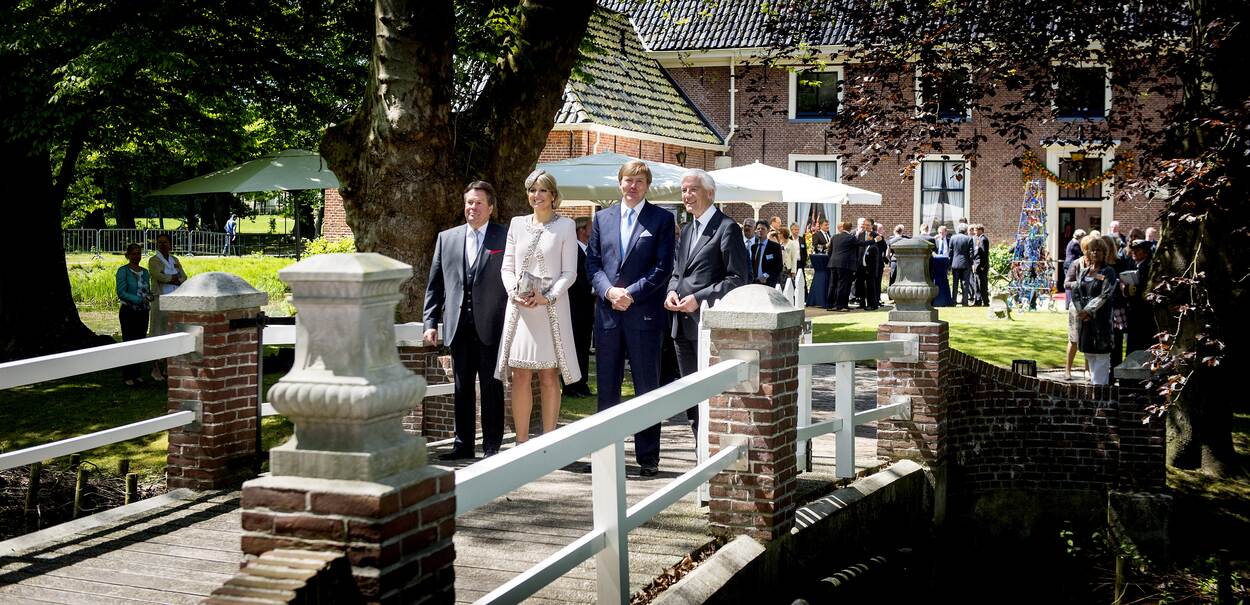 Koning Willem-Alexander en Koningin Máxima kennismakingsbezoek