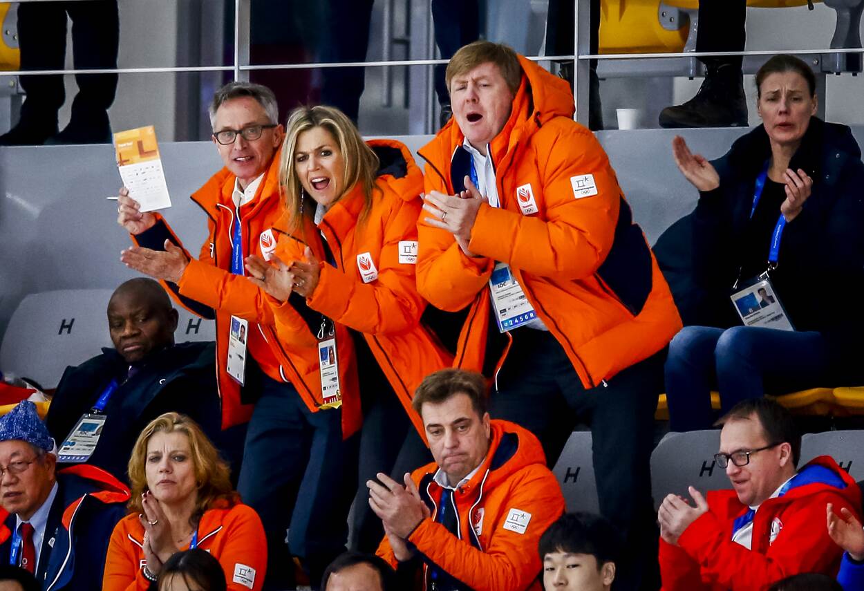 Koning Willem-Alexander en Koningin Máxima bij Olympische Winterspelen 2022
