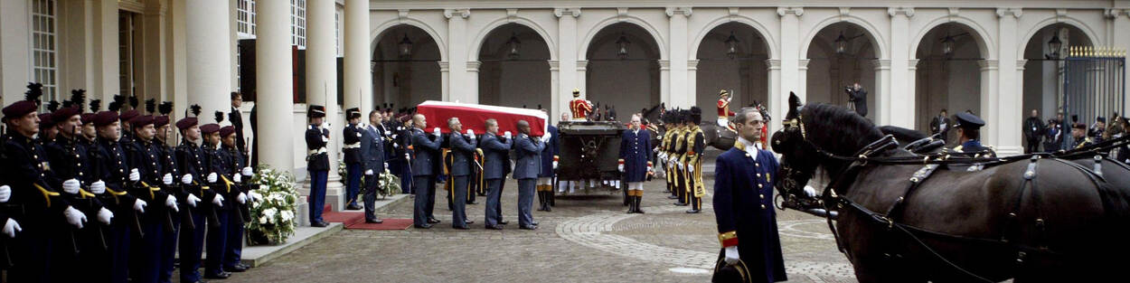 Bijzetting Prins Bernhard in de Koninklijke grafkelder in Delft