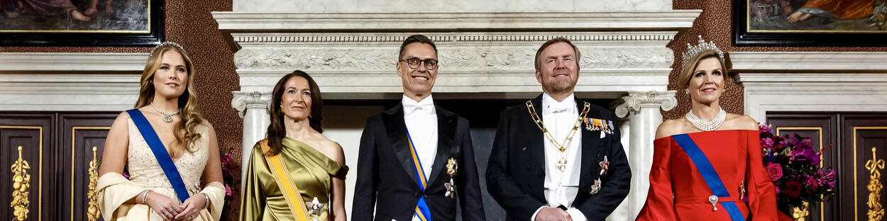 Staatsbezoek president van Finland staatsbanket