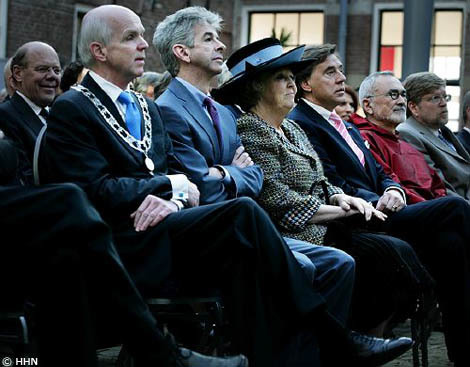 Leeuwarden, 8 maart 2007: De Koningin is aanwezig in Natuurmuseum Fryslân bij de start van het Vierde Internationale Pooljaar