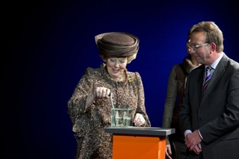 Koningin opent 9 november 2010 nieuwe Scaldiahaven