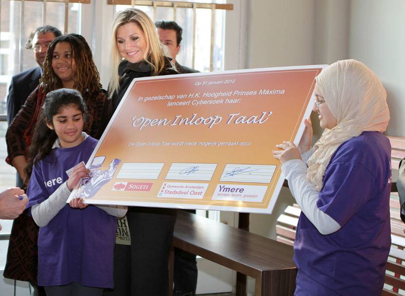 Prinses Máxima start project Open Inloop Taal.