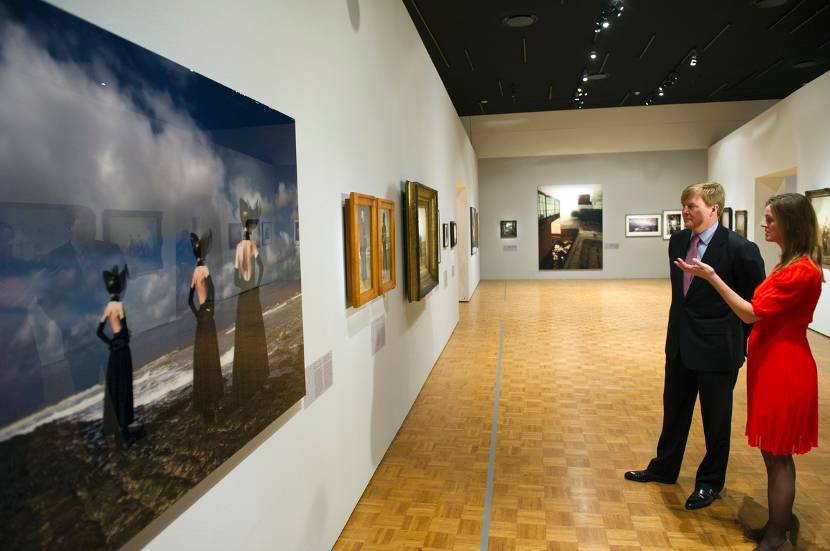 Prins van Oranje opent tentoonstelling Zoet&Zout.