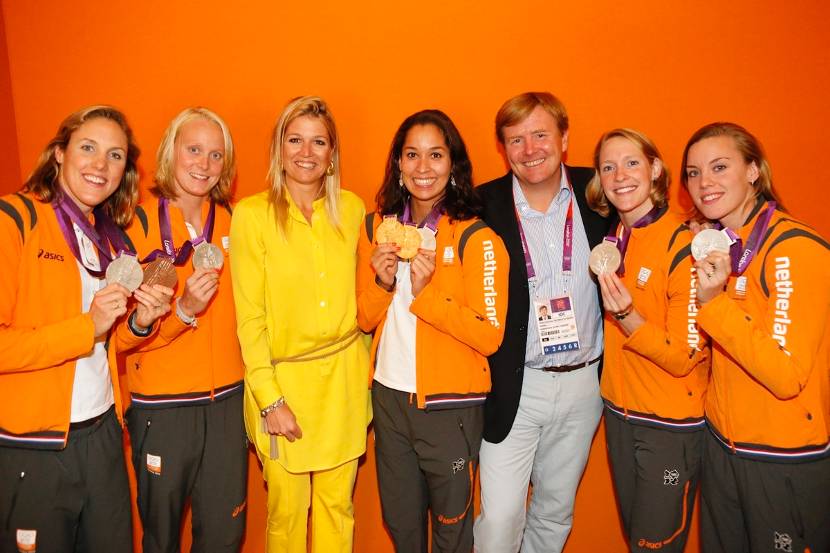 Prins van Oranje bij Olympische Spelen
