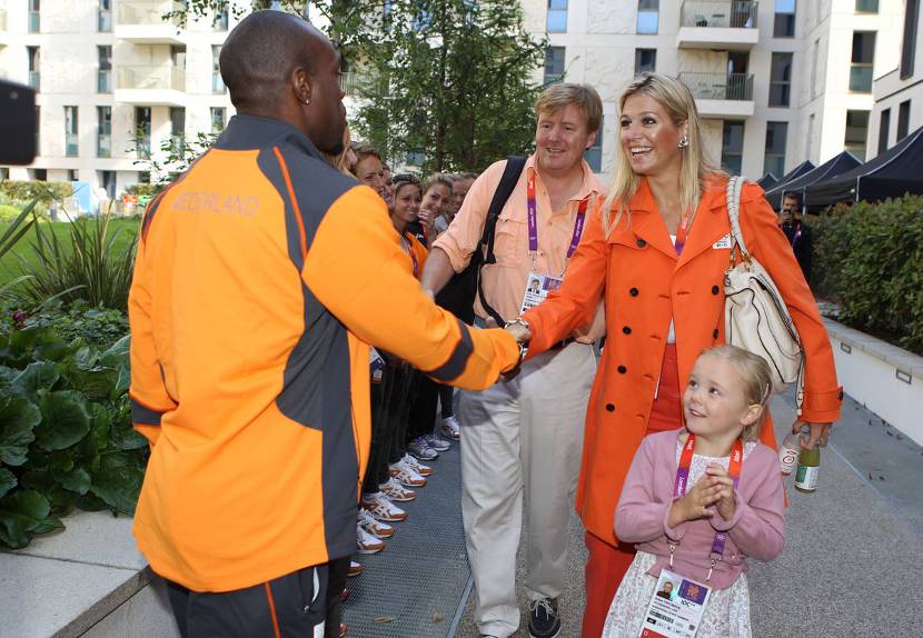 Prins van Oranje bij Olympische Spelen