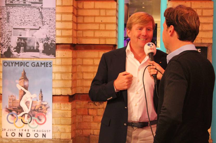 Prins van Oranje bij Olympische Spelen