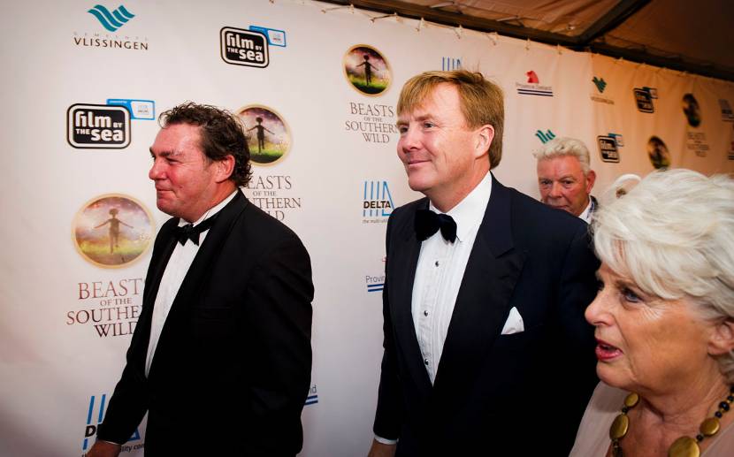 Prins van Oranje aanwezig bij opening International Film Festival Film by the Sea