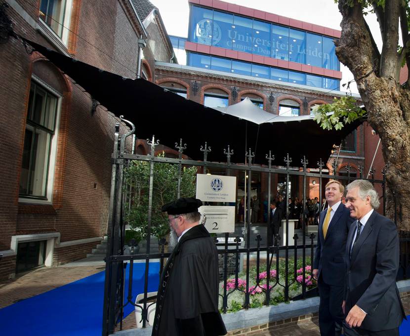 Prins van Oranje opent nieuw gebouw Faculteit Campus Den Haag