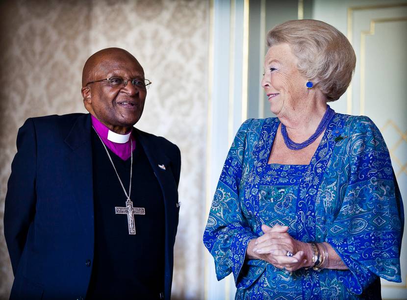 Koningin ontvangt bisschop Tutu