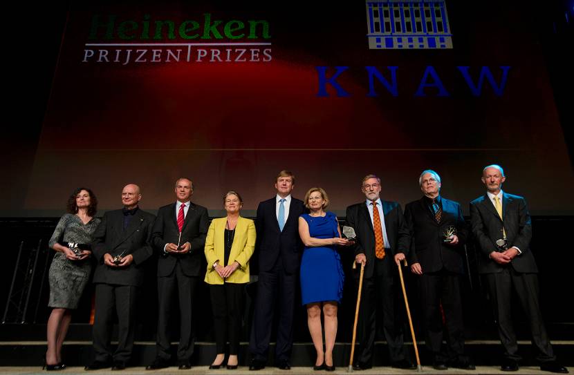 Prins van Oranje reikt prijzen uit voor wetenschap en kunst