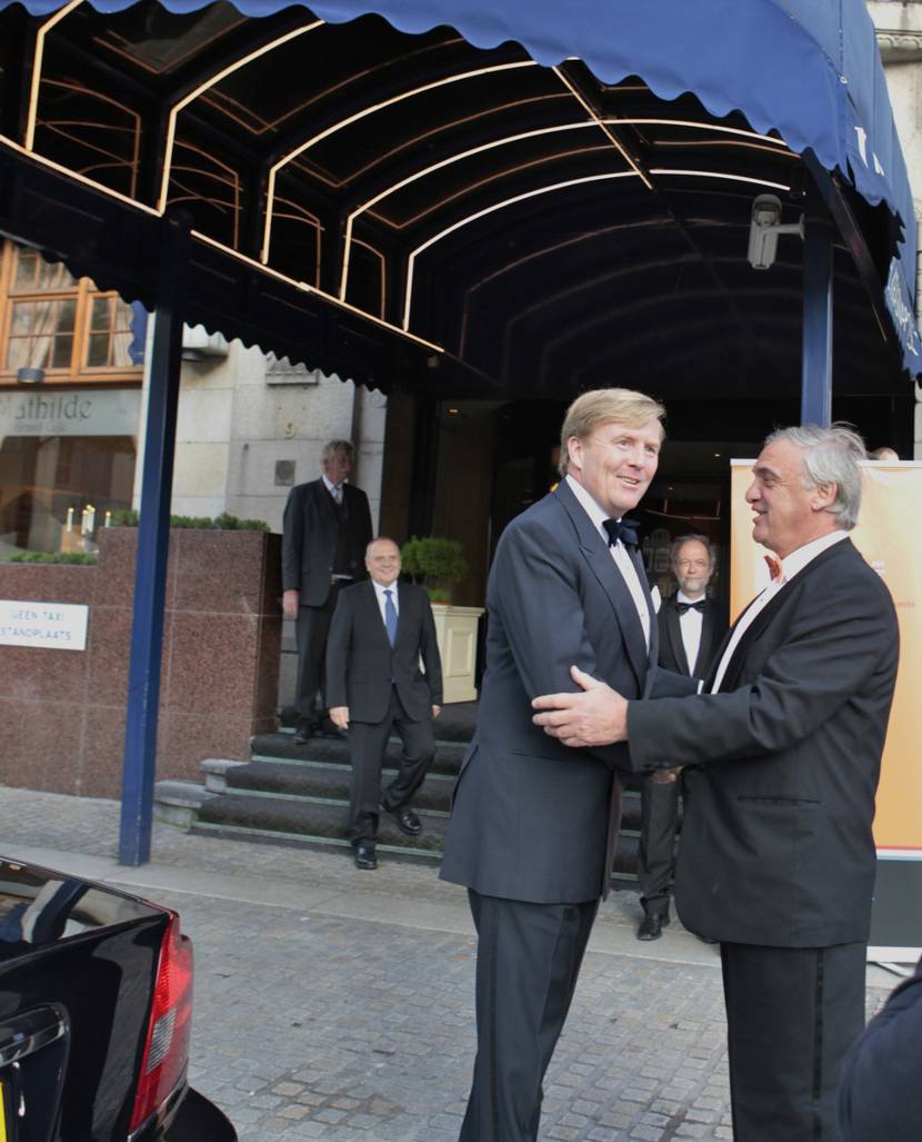 Prins van Oranje bij jubileumdiner 100 jaar NOC*NSF