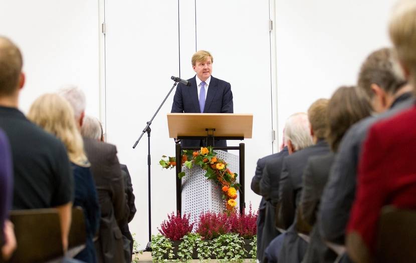 Prins van Oranje geeft gastcollege aan Hogeschool Osnabrück