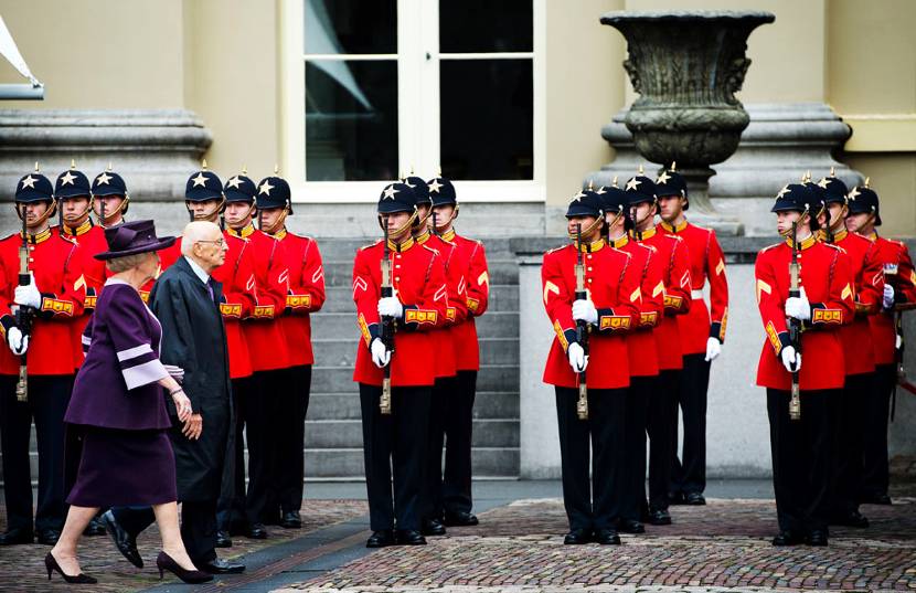 Staatsbezoek President Italië