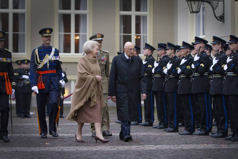 Staatsbezoek President Italië