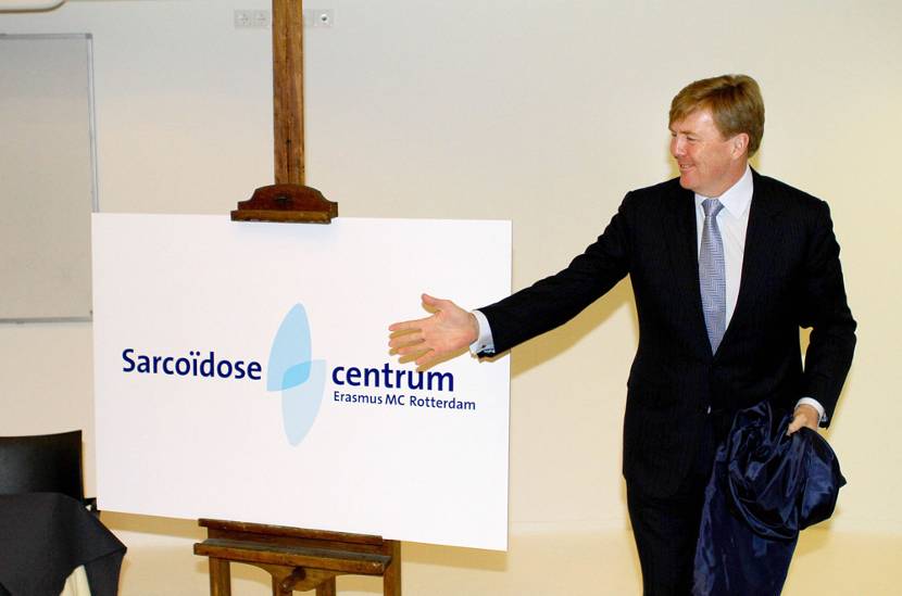 Prins van Oranje opent Sarcoïdose Centrum