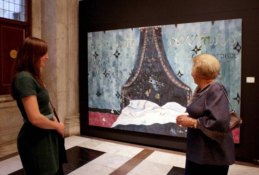 Koningin reikt Koninklijke Prijs voor Vrije Schilderkunst 2012 uit