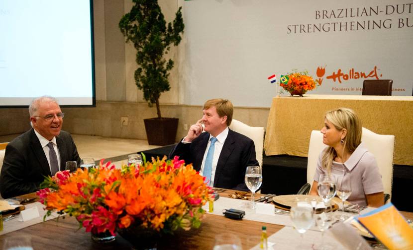 Prins van Oranje en Prinses Máxima bezoeken Brazilië