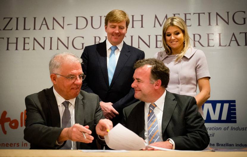 Prins van Oranje en Prinses Máxima bezoeken Brazilië