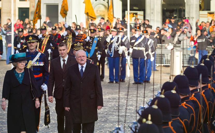 Staatsbezoek president Slowakije