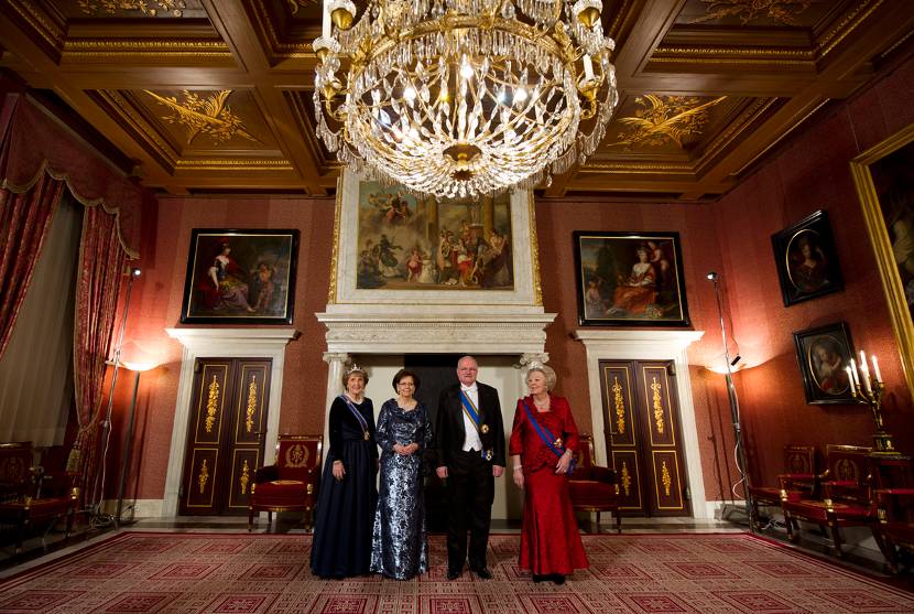 Staatsbezoek president Slowakije