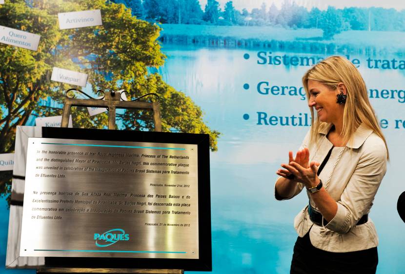 Prins van Oranje en Prinses Máxima bezoeken Brazilië
