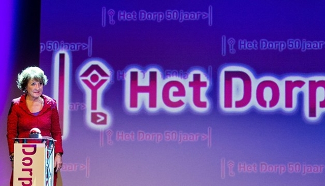 Prinses Margriet bij jubileum Het Dorp