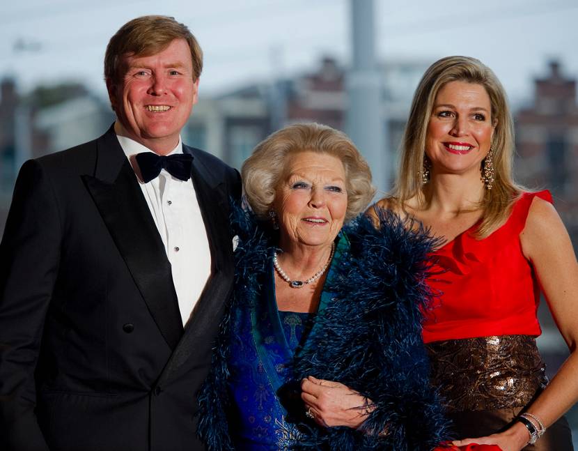 Koningin, Prins van Oranje en Prinses Máxima der Nederlanden bij 125-jarig jubileum Concertgebouw en Koninklijk Concertgebouworkest.