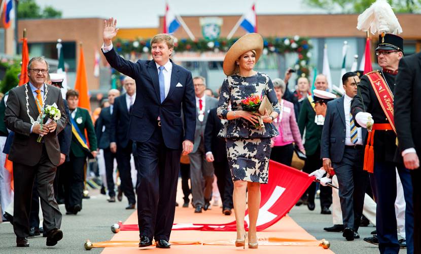 Duiven, 30 mei 2013: Koning Willem-Alexander en Koningin Máxima bezoeken de provincie Gelderland