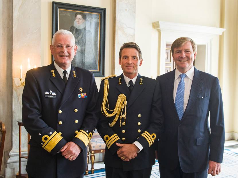 Prins Maurits, Koning Willem-Alexander en vice-admiraal Borsboom
