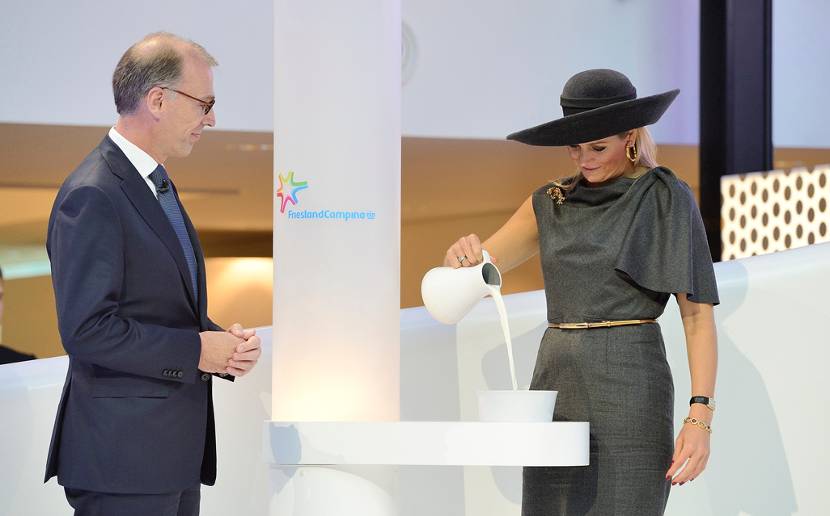 Koningin Máxima opent FrieslandCampina Innovation Centre.