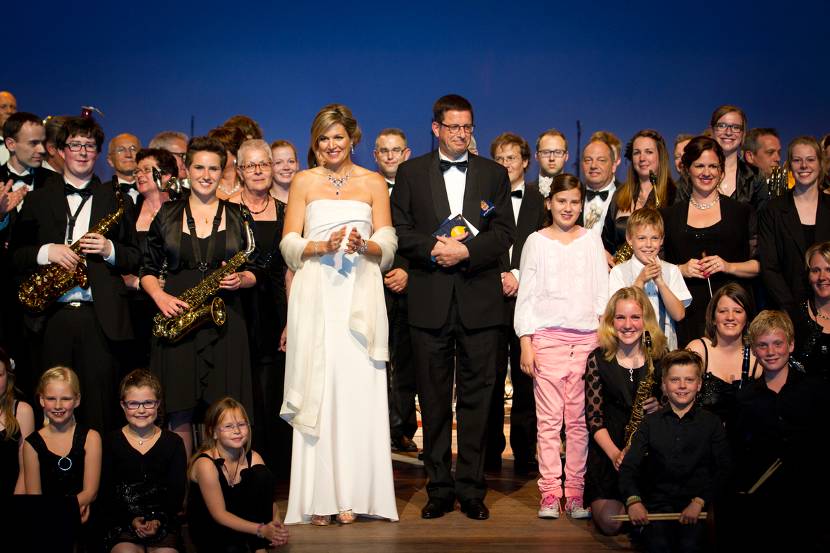 Koningin Máxima bij jubileumconcert van “Koninklijke Sophia’s Vereeniging"