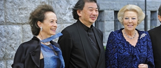 Prinses Beatrix bij uitreiking Pritzker Architecture Prize 2014
