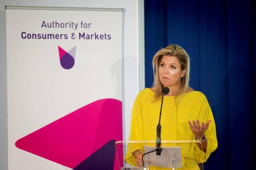 Koningin Máxima opent congres van de Autoriteit Consument en Markt over innovatie en toezicht