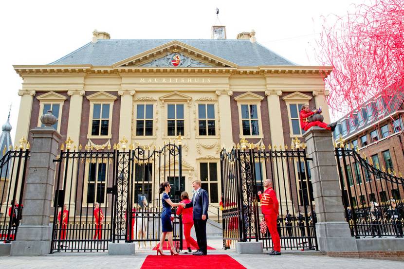 Koning aanwezig bij heropening Mauritshuis