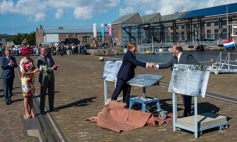 Koning en Koningin brengen een streekbezoek aan de Kop van Noord-Holland