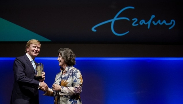 Koning bij afsluiting lustrumjaar Erasmus Universiteit Rotterdam