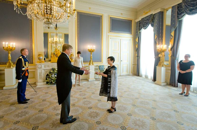 Geloofsbrieven ambassadeurs Albanië, Nieuw-Zeeland en Zwitserland