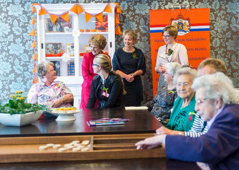 Prinses Margriet opent zorgcentrum Bethanië in Ede