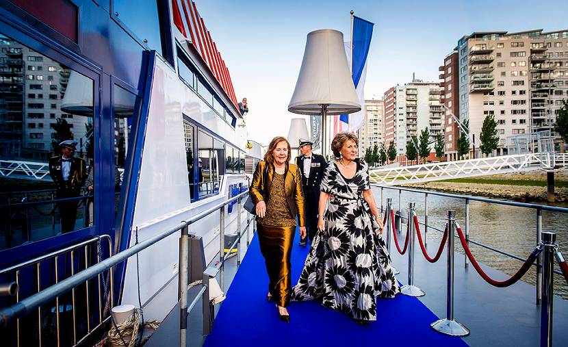 Prinses Margriet bij galadiner International Chamber of Shipping