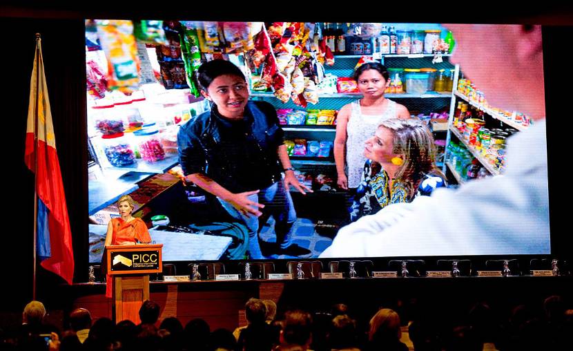 Koningin Máxima bezoekt Filipijnen voor toegang tot financiële diensten